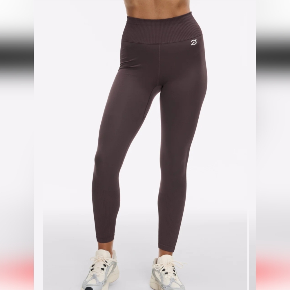 Peloton Seamless High Rise Leggings (Raisin/Brown)